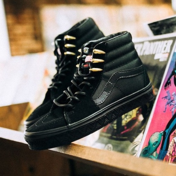 Vans x Marvel Black Panther SK8-HI NEW Sneaker | 9 - Picture 2 of 8